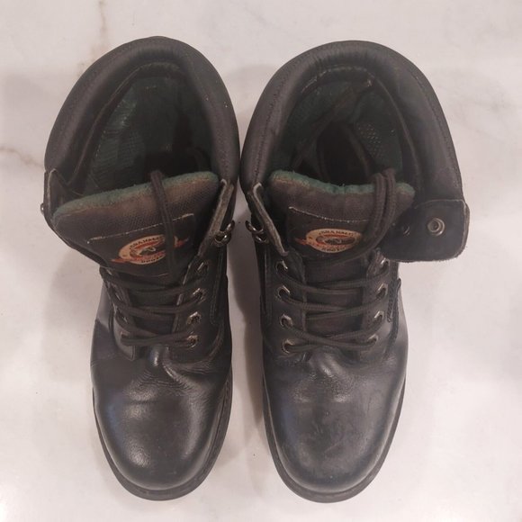 Brahma Gus Steel Toe Mens Work Leather‎ Boots Black Size 8.5EE main image 11